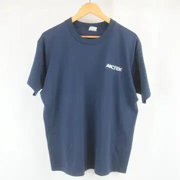 90s FRUIT OF THE LOOM 프린트 와이드 실루엣 티셔츠