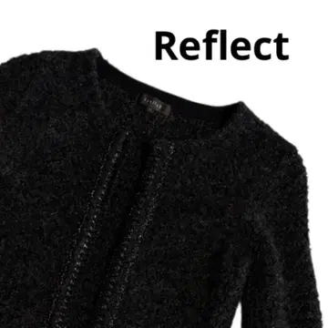 Reflect 노카라 자켓 9 블랙