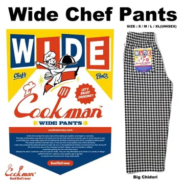 와이드 셰프 팬츠 Wide Chef Pants Chidori