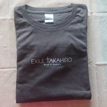 EXILE TAKAHIRO 긴팔 티셔츠 다크 브라운 XL