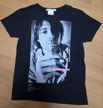 Kurt Cobain 프린트 티셔츠