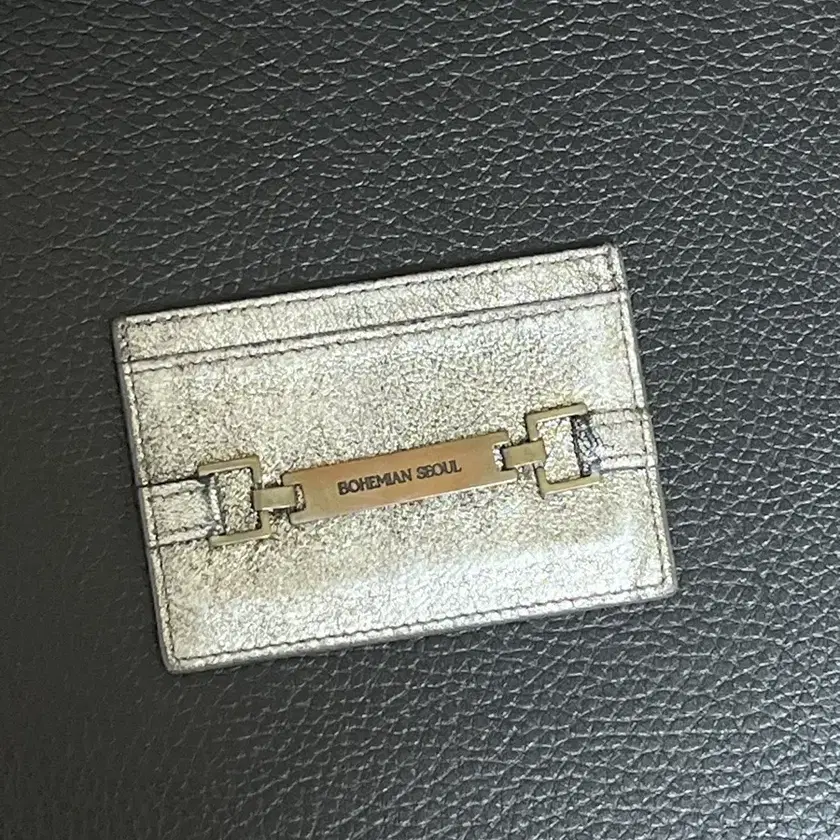 【BOHEMIAN SEOUL】LEATHER STRAP CARD HOLDER BOHEMIAN SEOUL | 보헤미안서울 Bohemian Seoul Card Wallet on