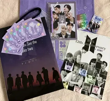 BTS 방탄소년단 12주년 12th anniversary 굿즈 세트