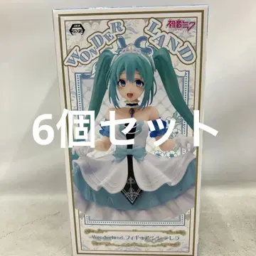 JF6131 미개봉 하츠네 미쿠 Wonderland 신데렐라 피규어 6개