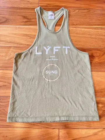 LYFT 탱크탑 S 사이즈 올리브 그린
