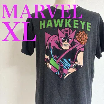 MARVEL 마블 호크아이 반팔 티셔츠 그레이 XL