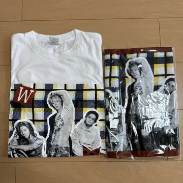 WHITEJAM TATTOO 투어 티셔츠&타월 세트 [미사용 새상품]