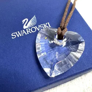 스와로브스키 SWAROVSKI 크리스탈 펜던트 하트 목걸이