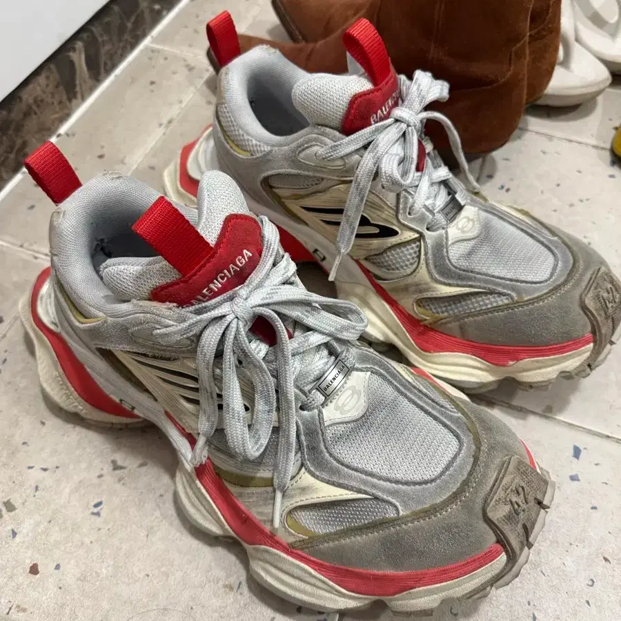 BALENCIAGA | 발렌시아가 Balenciaga Cargo Sneakers 42 #발렌시아가