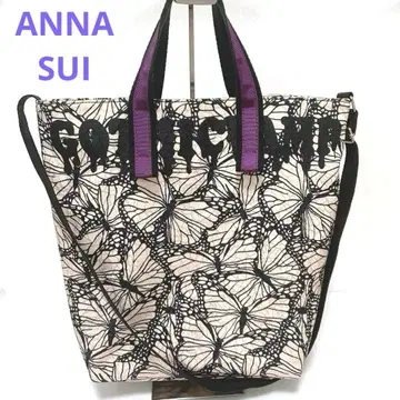 안나수이 ANNA SUI 패브릭 토트백 나비 2wav
