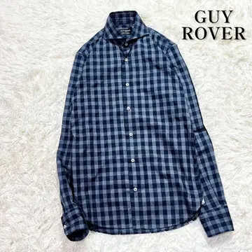 GUY ROVER 나노 유니버스 별주 호리존탈 컬러 셔츠 XS 새상품급