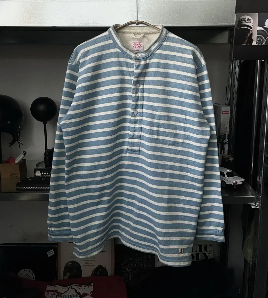 Nigel Cabourn Henry Neck T-shirt