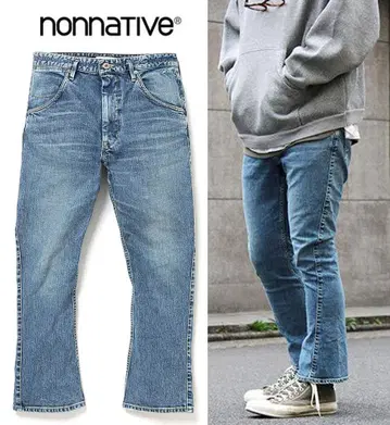 새상품급 nonnative 플레어 데님 1