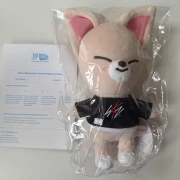 Straykids skzoo 폭시니 오리지널 아이엔 봉제 인형