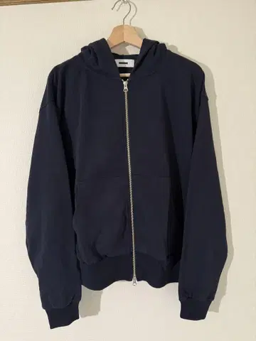 25ss REVERBERATE FULL ZIP HOODY 네이비