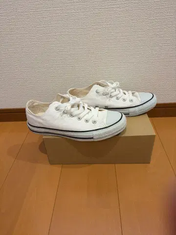 CONVERSE ALL STAR 화이트 로우 컷