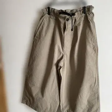 베이지 허리밴딩 큐롯