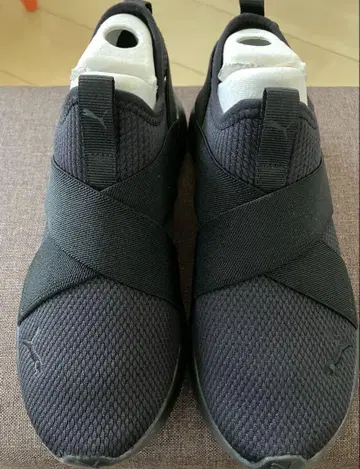 푸마 PUMA 여성용 스니커즈 소프트 라이드 23.5cm 블랙