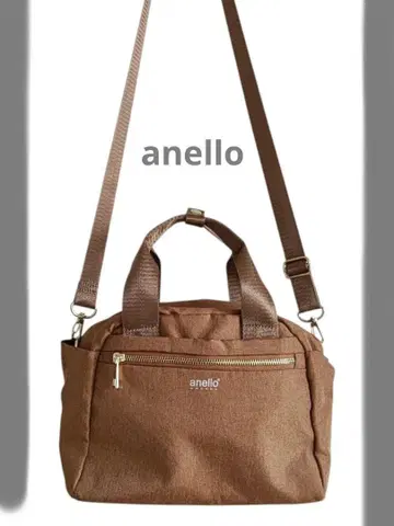 anello 숄더백 브라운 골드 B31
