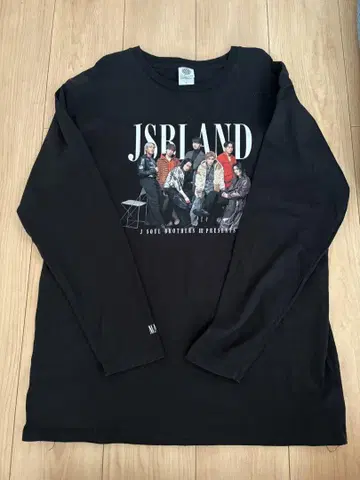 JSB LAND 긴팔 티셔츠 L 사이즈 블랙
