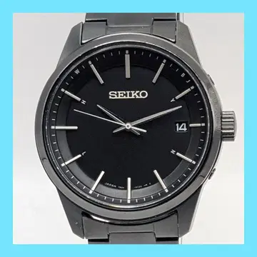 세이코 SEIKO 전파 솔라 올 블랙 손목시계 7B24-0BJ0