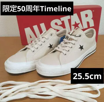 한정판 50주년 컨버스 새상품 타임라인 Timeline 원스타 J VTG
