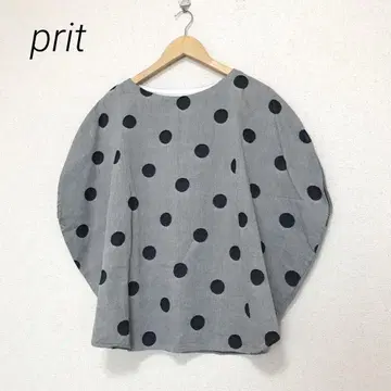 prit 프릿 도트 서클 블라우스 풀오버