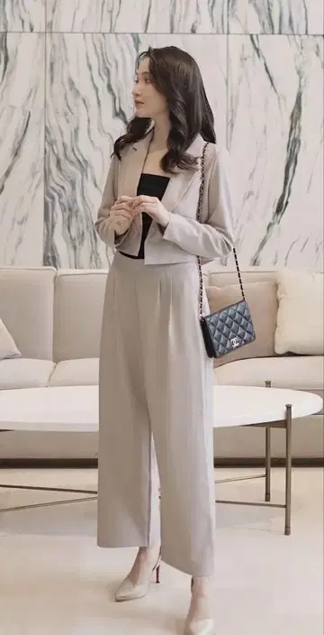 VANON 자켓 와이드 팬츠 셋업
