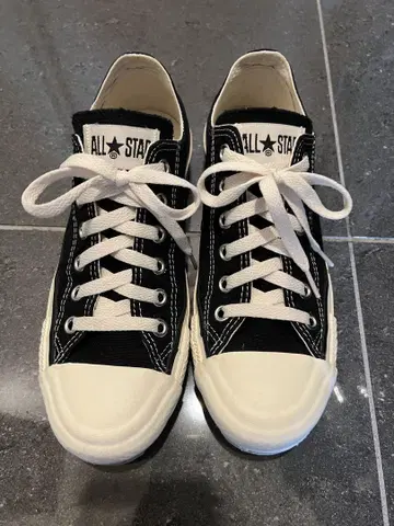 컨버스 ALL STAR 블랙 스니커즈 통굽