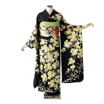 후리소데 신장 158-173cm 블랙 bk-054