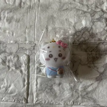 치이카와 산리오 콜라보 시크릿 플로키 마스코트 참 치이카와 키티