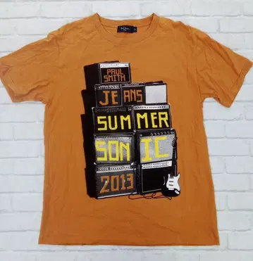 G132 폴스미스 청바지 SUMMER SONIC 2013 티셔츠 L