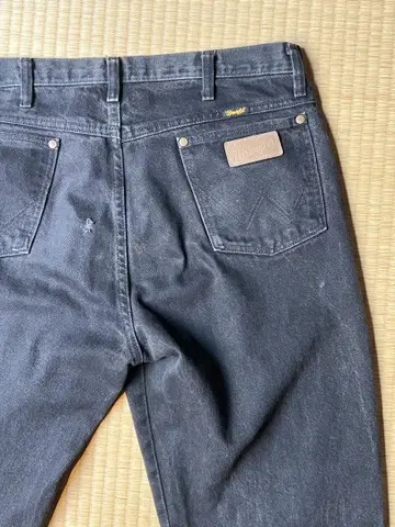 Wrangler 블랙 청바지 13MWZ