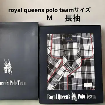 미사용 royal queens polo team 긴팔 파자마, 사이즈 M