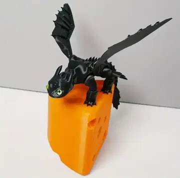 힉과 드래곤 투스 피규어 3D 프린트 21cm