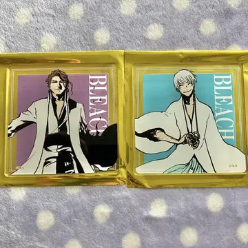 BLEACH WORLD 아크릴 코스터 네이비 나염 소우스케 이치마루 긴