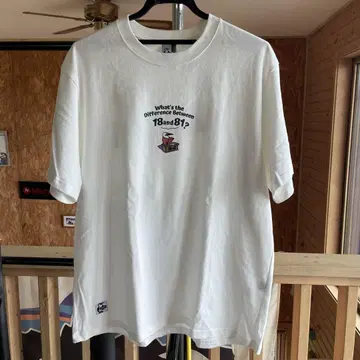 CHUMS XL 화이트 티셔츠