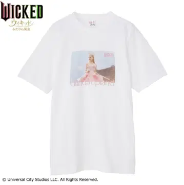 PLAZA 한정판 WICKED 프린트 티셔츠 프리 사이즈