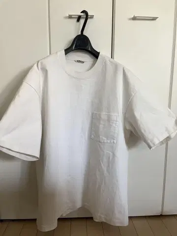 오라리 헤비 웨이트 포켓 티 size4