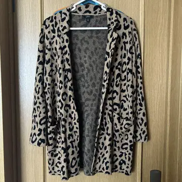 J.Crew 레오파드 무늬 테일러드 자켓 XS