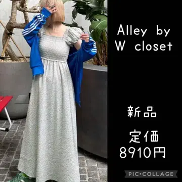 Alley by W closet 꽃무늬 셔링 원피스 새상품