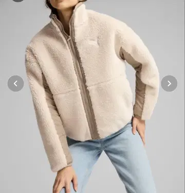 PUMA 우먼 리버서블 쉘파 자켓 새상품 플리스 보아 푸마