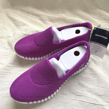 스케쳐스 Go Walk Smart 퍼플 24.5cm 슬립온