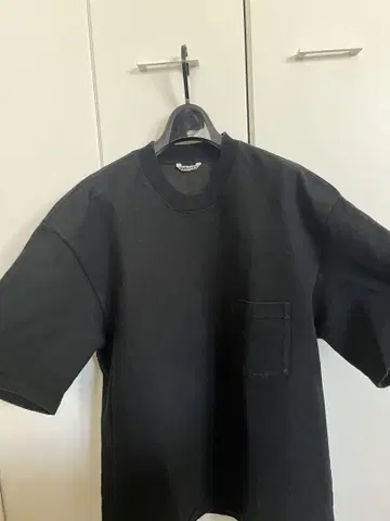 오라리 헤비 웨이트 포켓 티 size4