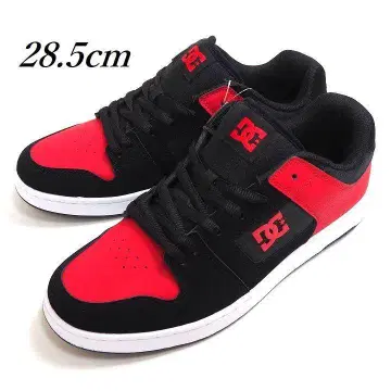 새상품 DC SHOES 만테카 4 스니커즈 블랙/레드 28.5cm