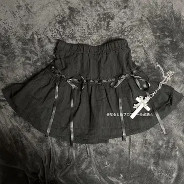 다크 코어 darkcoquette darkcore 발레 코어 미니 스커트