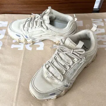 휠라 24.5cm OAKMONT TR 베이지