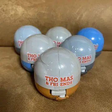 THOMAS & FRIENDS 캡슐 토이 6개 세트