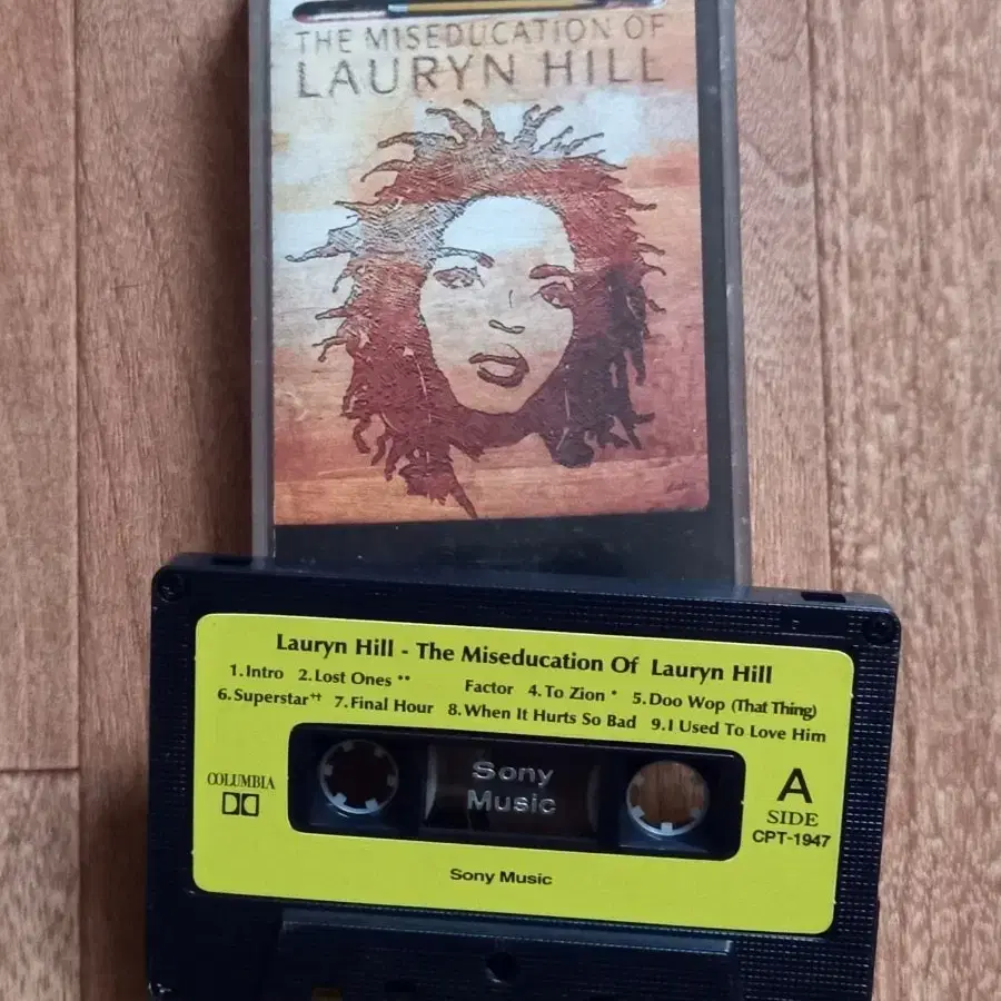 Lauryn Hill cassette tape on Bunjang Global Site.
