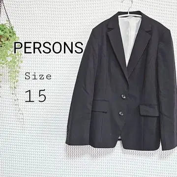 PERSONS 블랙 자켓 사이즈 15
